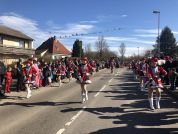 Prinzengarde Aitrach bei strahlendem Sonnenschein über Aitrach.jpg