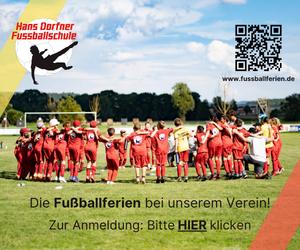 Werbebanner Fußballcamp