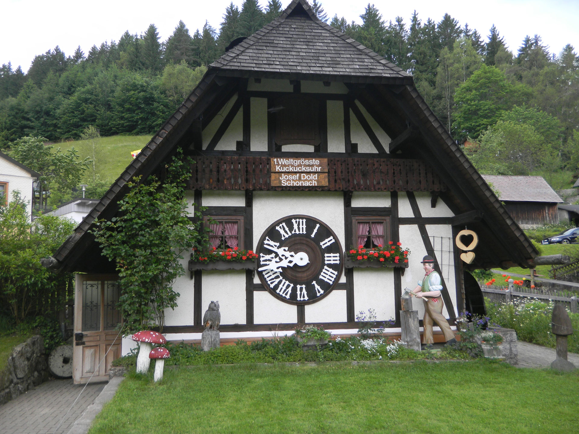 Aktivurlaub in Oberprechtal/Elzach Schwarzwald vom 6. - 9. Juni 2017